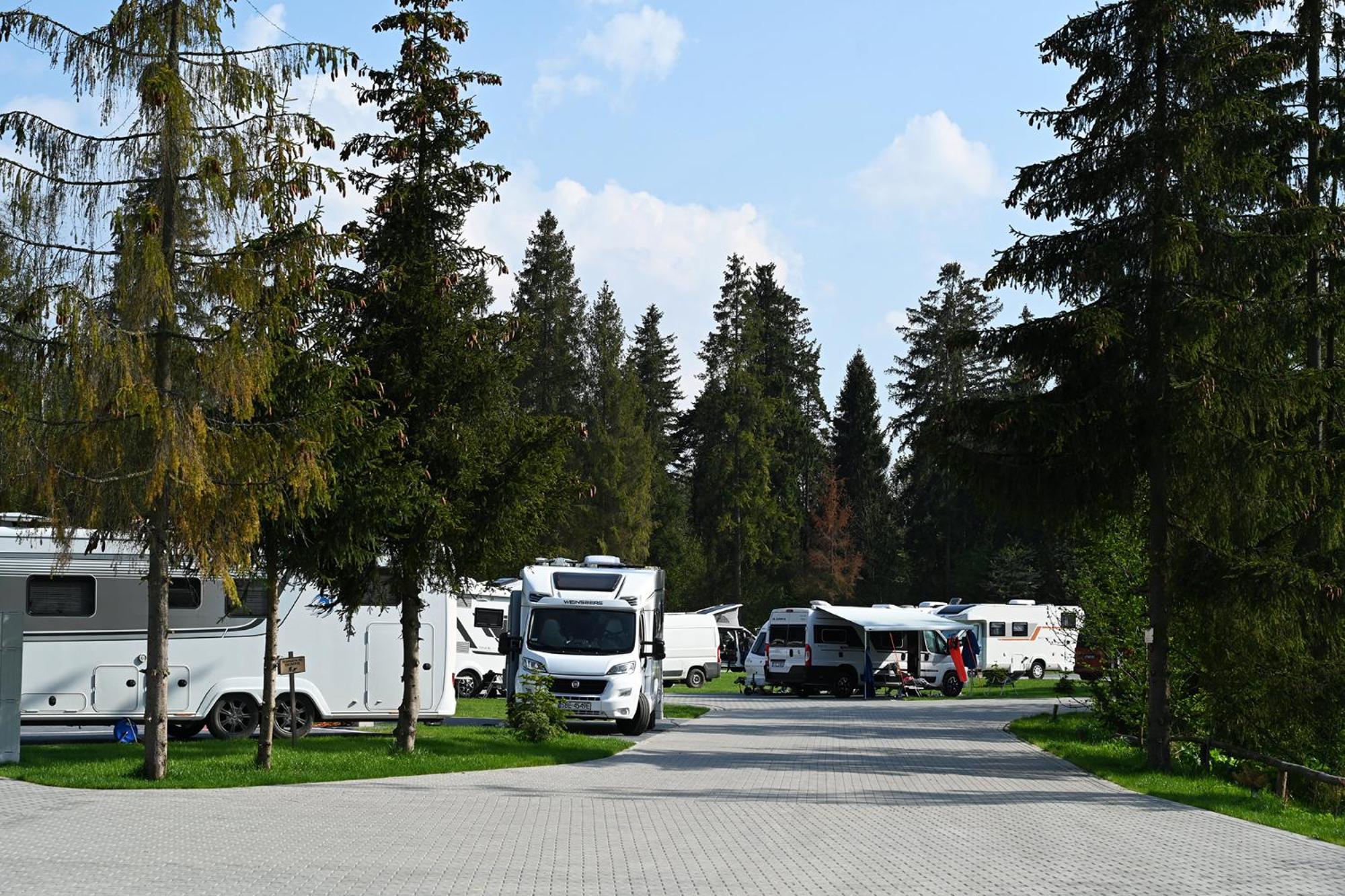 Camp Goracy Potok - Parcele Kamperowe 호텔 샤플라리 외부 사진